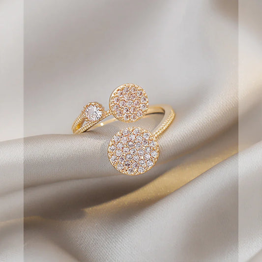 Women's Geometric Ring Fashion Luxury Simple Versatile Ring
