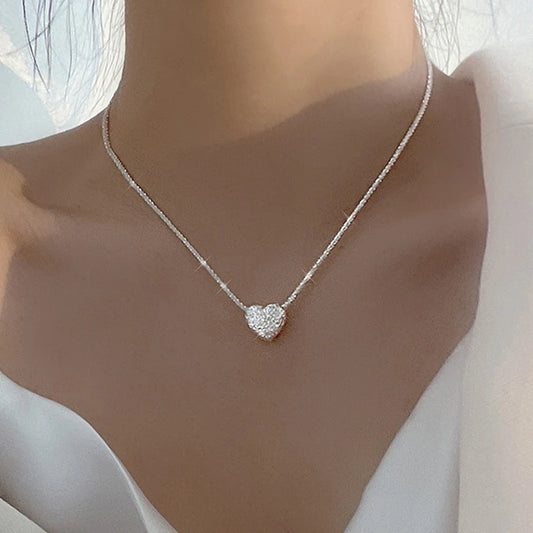 New Women's Pendant Heart Shaped Necklace